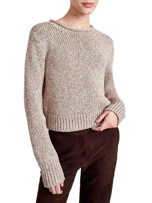 La Ligne Women's Marled Marina Sweater - Marled Tan