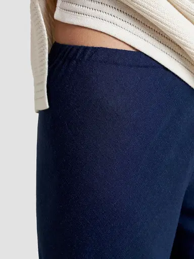 La Ligne Women's Linen Colby Pants - Midnight - Size XL | Thumbnail 5
