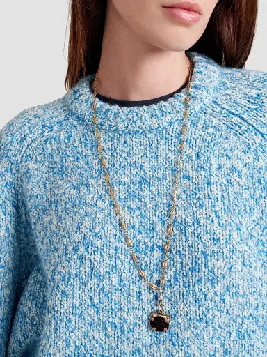 La Ligne Women's Ezra Sweater - Marled Sky - Size Medium | Thumbnail 4 La Ligne Women's Ezra Sweater - Marled Sky - Size Medium | Thumbnail 4