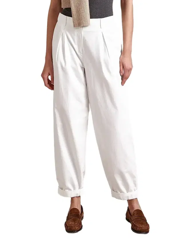 La Ligne Women's Conrad Trousers - White