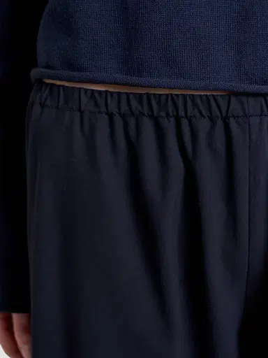 La Ligne Women's Cotton Colby Pants - Navy - Size XL | Thumbnail 5