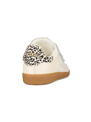 Isabel Marant Women's Beth Calf Hair Low-Top Sneakers - Chalk | Thumbnail 3 Isabel Marant Women's Beth Calf Hair Low-Top Sneakers - Chalk | Thumbnail 3