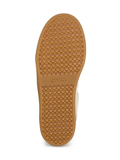 Isabel Marant Women's Beth Calf Hair Low-Top Sneakers - Chalk | Thumbnail 6 Isabel Marant Women's Beth Calf Hair Low-Top Sneakers - Chalk | Thumbnail 6