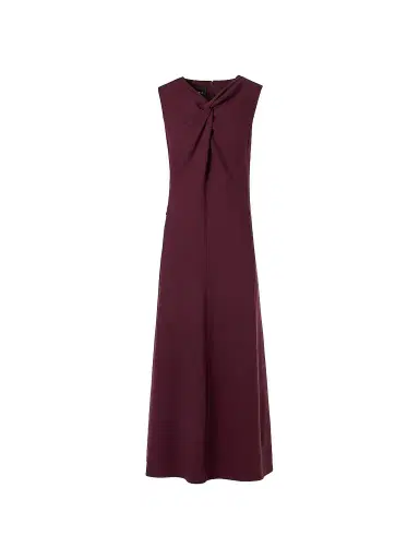 Akris Women's Wool-Blend Knot A-line Midi-Dress | Thumbnail 1