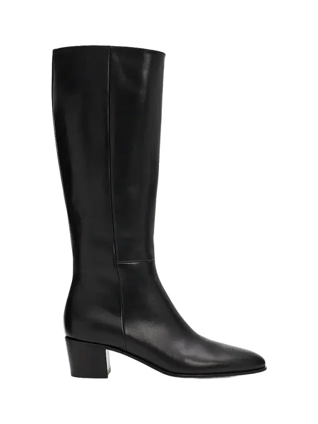 Gianvito Rossi Women's Spencer 45MM Leather Boots - Nero Black