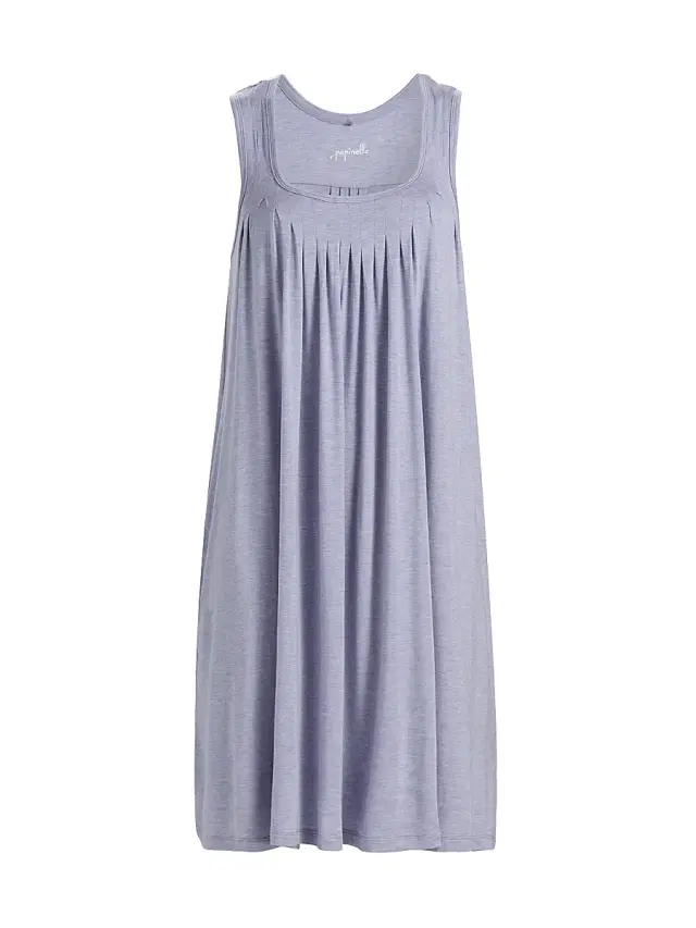 Papinelle Women's Kate Pintuck Nightie - Soft Lavender