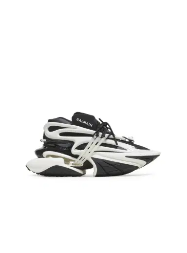 Balmain Unicorn sneakers in two-tone neoprene and leather | Thumbnail 1 Balmain Unicorn sneakers in two-tone neoprene and leather | Thumbnail 1