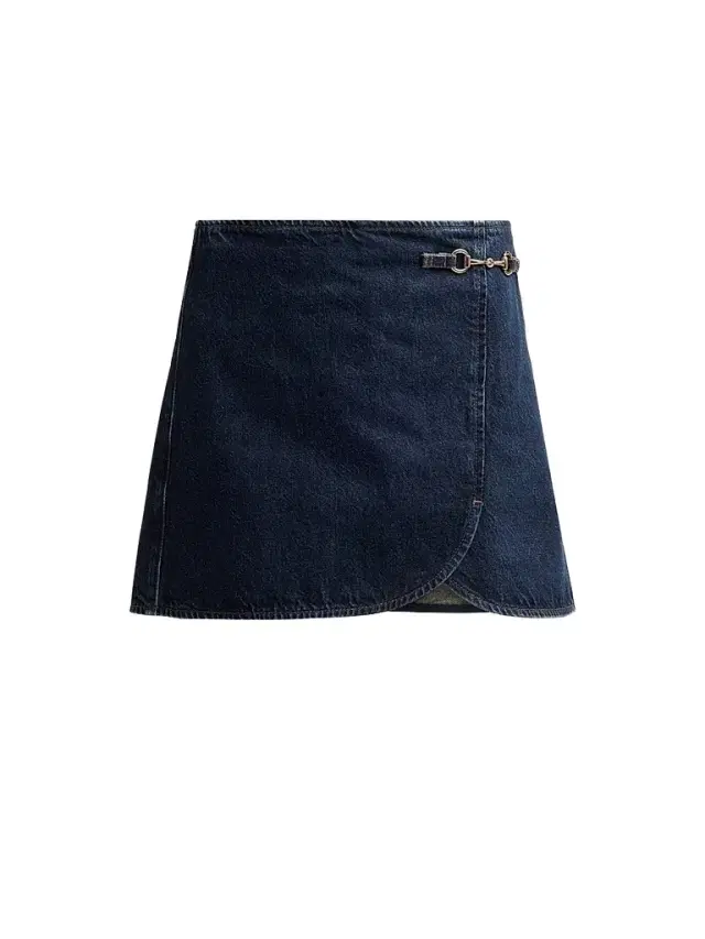 PAIGE Women's Montanna Denim Mini Skirt - La Mirada