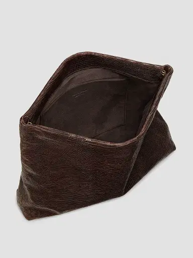 Nili Lotan Women's Jerry Leather Clutch | Thumbnail 4 Nili Lotan Women's Jerry Leather Clutch | Thumbnail 4