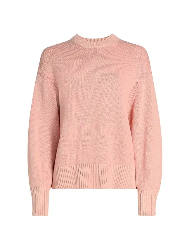 Guest In Residence Women's Sunwash Cotton-Cashmere Crewneck Sweater - Sprinkle