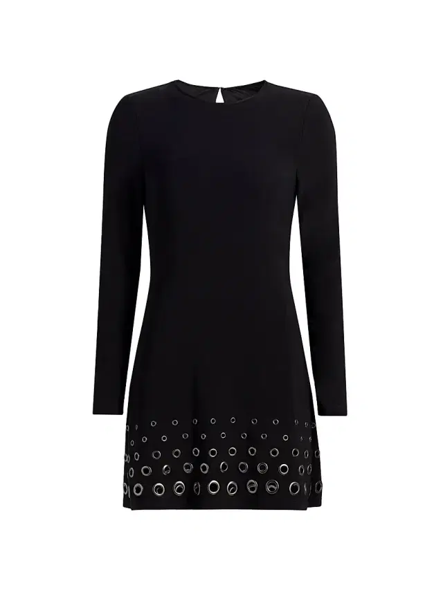Ramy Brook Women's Dorinda Grommet Minidress - Black