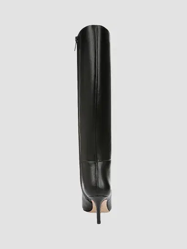 Veronica Beard Women's Lisa 70MM Tall-Shaft Leather Boots | Thumbnail 3