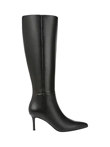 Veronica Beard Women's Lisa 70MM Tall-Shaft Leather Boots | Thumbnail 1