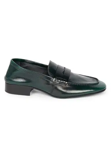 Dries Van Noten Women's Leather Penny Loafers | Thumbnail 1 Dries Van Noten Women's Leather Penny Loafers | Thumbnail 1