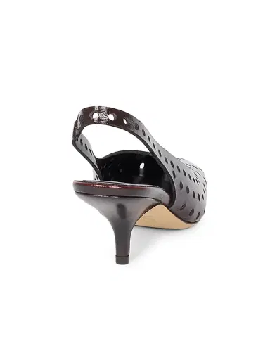 Dries Van Noten Women's 65MM Eyelet Leather Slingback Pumps | Thumbnail 3 Dries Van Noten Women's 65MM Eyelet Leather Slingback Pumps | Thumbnail 3
