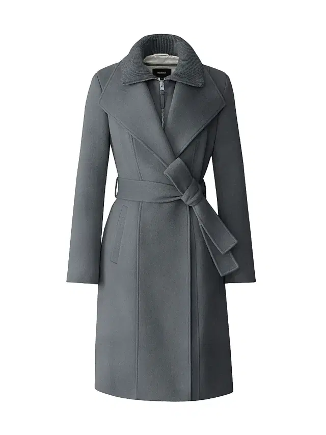 Mackage Women's Norita 2-In-1 Double Face Wool Coat - Carbon Mix