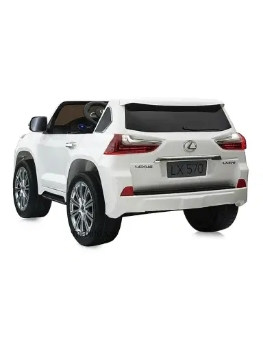 Best Ride on Cars Lexus LX 570 12V Car - White | Thumbnail 3 Best Ride on Cars Lexus LX 570 12V Car - White | Thumbnail 3