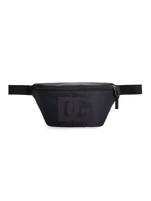 Dolce & Gabbana Kid's Nylon Logo Belt Bag - Blue