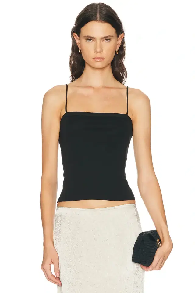 St. Agni Organic Cotton Square Neck Cami Top