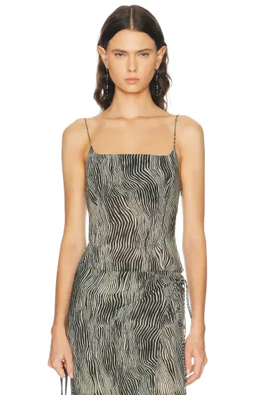 St. Agni Savannah Silk Cami Top | Thumbnail 1