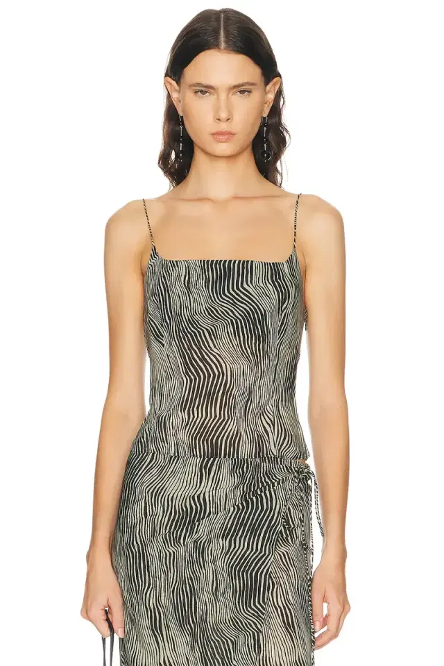 St. Agni Savannah Silk Cami Top