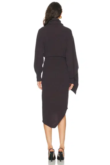 The Attico Scarf Midi Dress | Thumbnail 4