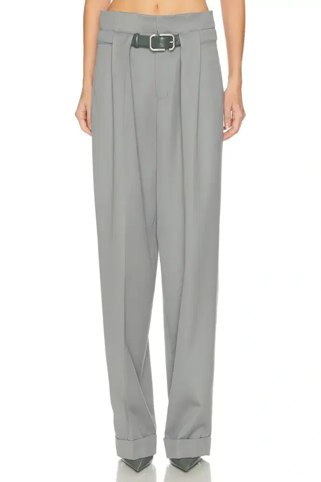 THE ATTICO Long Belted Pant