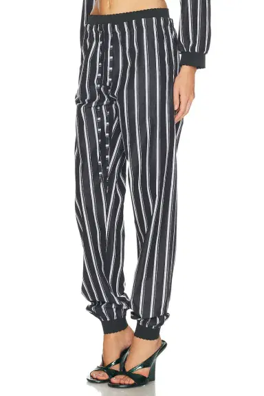 The Attico Striped Poplin Pant | Thumbnail 3 The Attico Striped Poplin Pant | Thumbnail 3