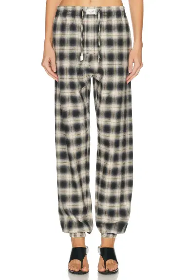 The Attico Long Check Pant | Thumbnail 1 The Attico Long Check Pant | Thumbnail 1