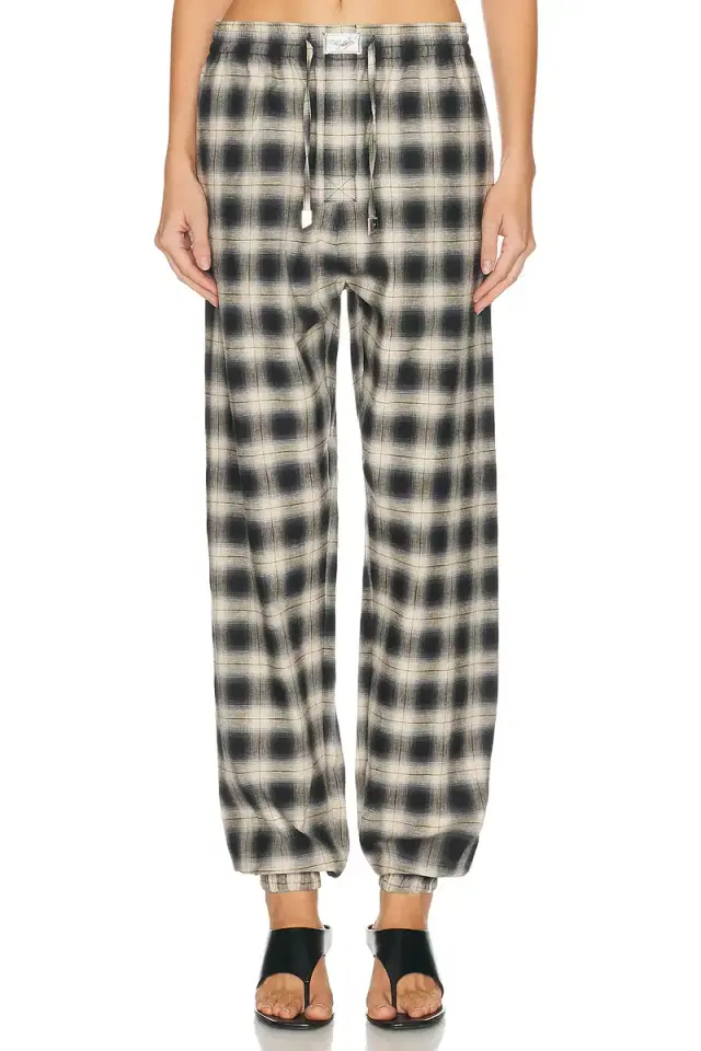 Long Check Pant