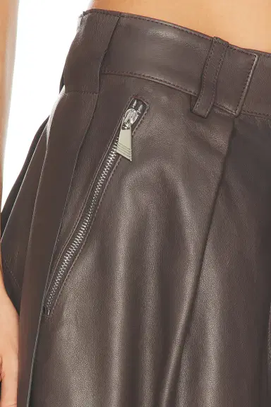 The Attico Baggy Leather Pant | Thumbnail 6