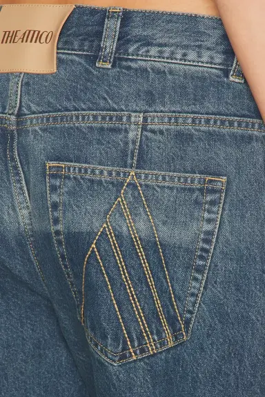 The Attico Washed Straight Leg | Thumbnail 6