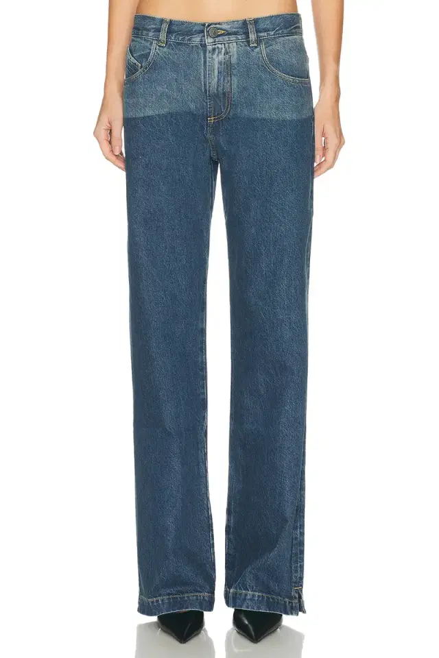 The Attico Washed Straight Leg