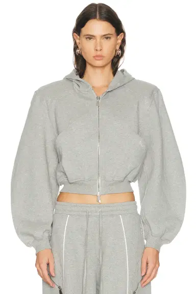 THE ATTICO Fleece Sweatshirt | Thumbnail 2 THE ATTICO Fleece Sweatshirt | Thumbnail 2
