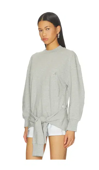 The Attico Fleece Tie Sweatshirt | Thumbnail 7 The Attico Fleece Tie Sweatshirt | Thumbnail 7