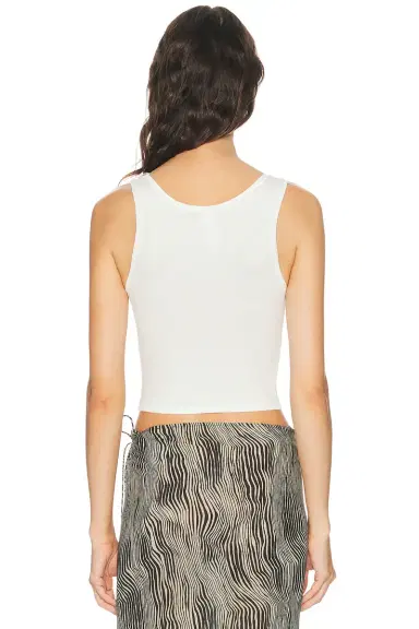 Skims Cotton Rib Tank Top | Thumbnail 3