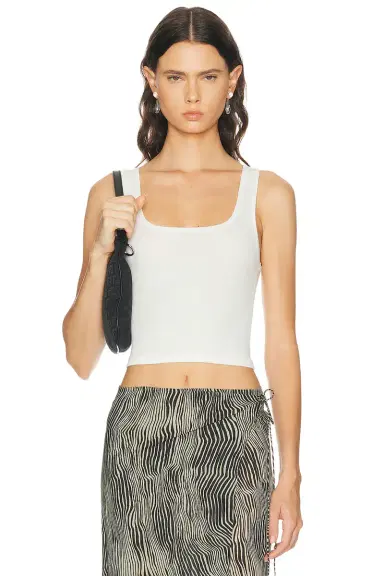 Skims Cotton Rib Tank Top | Thumbnail 1