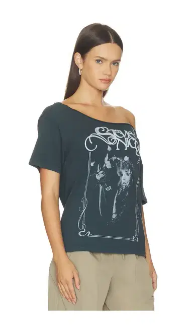 DAYDREAMER Stevie Nicks Bella Donna Off The Shoulder Tee | Thumbnail 2 DAYDREAMER Stevie Nicks Bella Donna Off The Shoulder Tee | Thumbnail 2