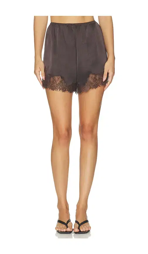 Citizens of Humanity Lace Trimmed Tap Short