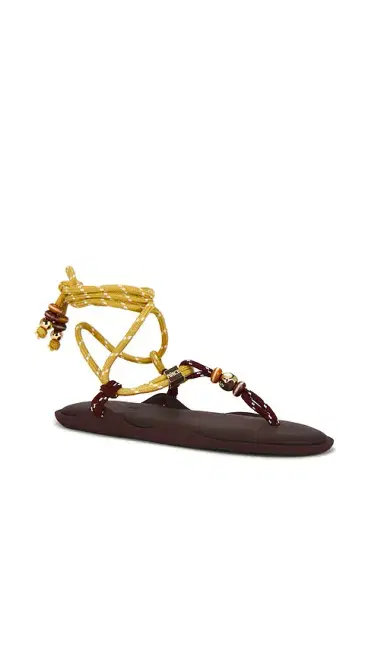 Flòwze Flò Twin Beaded Sandal | Thumbnail 2 Flòwze Flò Twin Beaded Sandal | Thumbnail 2