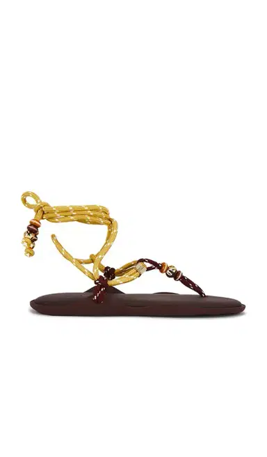 Flòwze Flò Twin Beaded Sandal | Thumbnail 1 Flòwze Flò Twin Beaded Sandal | Thumbnail 1