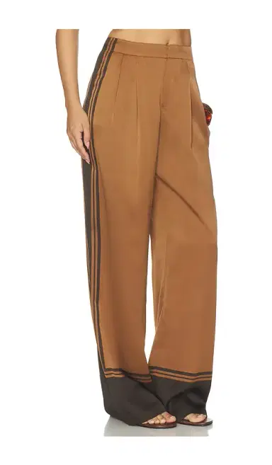 SEROYA Marlowe Satin Pant | Thumbnail 1 SEROYA Marlowe Satin Pant | Thumbnail 1