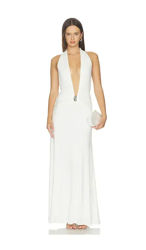 superdown Lainee Halter Maxi Dress