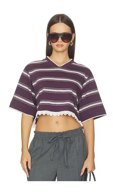 Bec & Bridge Bec + Bridge Luisa Cropped Jersey | Thumbnail 1
