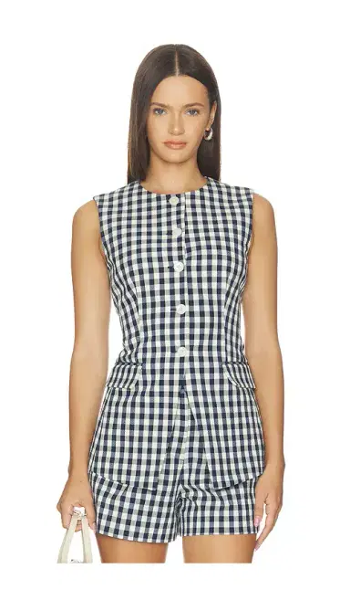 Veronica Beard Lois Vest | Thumbnail 1 Veronica Beard Lois Vest | Thumbnail 1