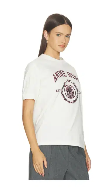 Anine Bing Jaylin Tee Collegiate | Thumbnail 2