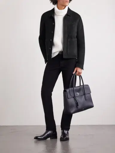 Tom Ford Suede Field Jacket - Men | Thumbnail 2 Tom Ford Suede Field Jacket - Men | Thumbnail 2