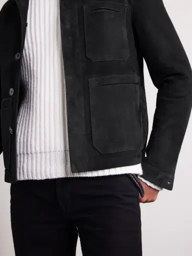 Tom Ford Suede Field Jacket - Men | Thumbnail 6 Tom Ford Suede Field Jacket - Men | Thumbnail 6