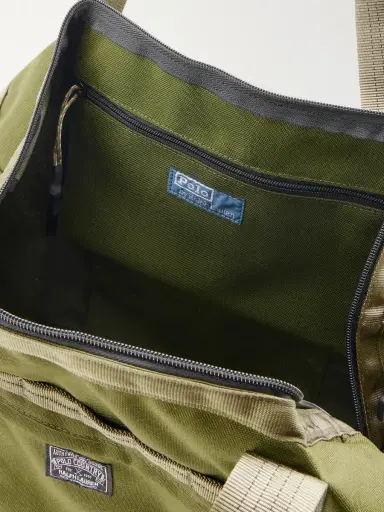 Polo Ralph Lauren Logo-Appliquéd Canvas Weekend Bag - Men | Thumbnail 6