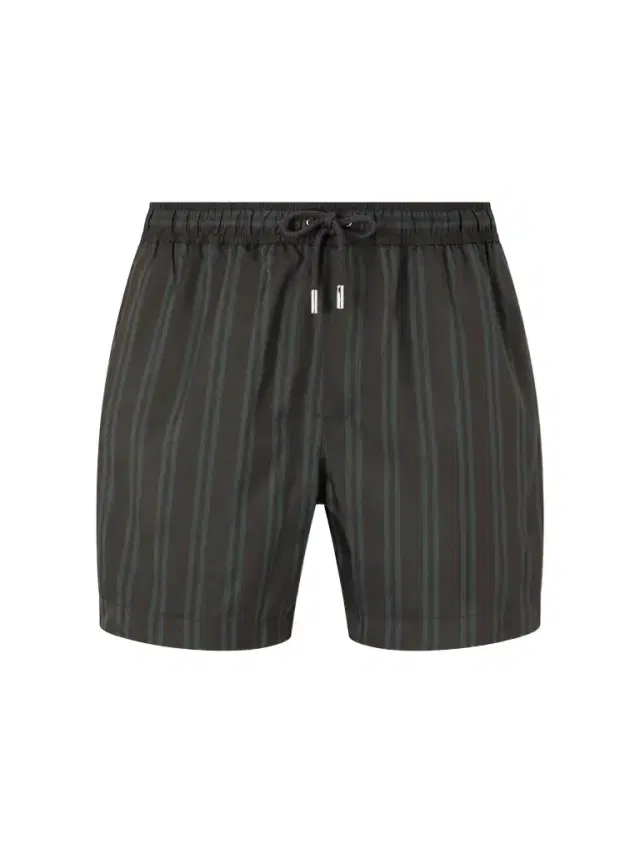 MR P. Straight-Leg Mid-Rise Striped Swim Shorts - Men